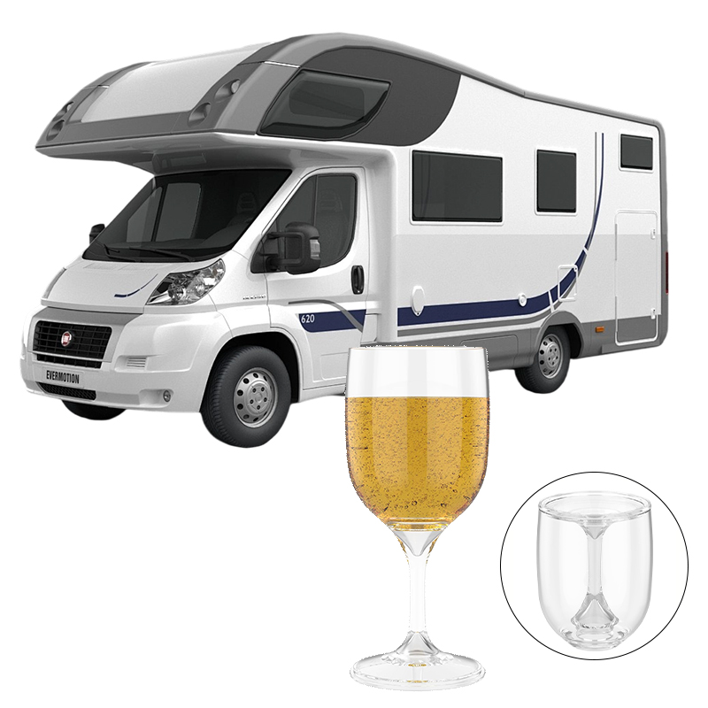 Katlanır Şarap Bardağı Şeffaf  - Wine & Beer Guayaquil incelemesi ve fiyatı