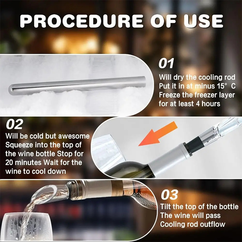 Paslanmaz Çelik Şarap Soğutucu - Wine Aerator Pour incelemesi ve fiyatı